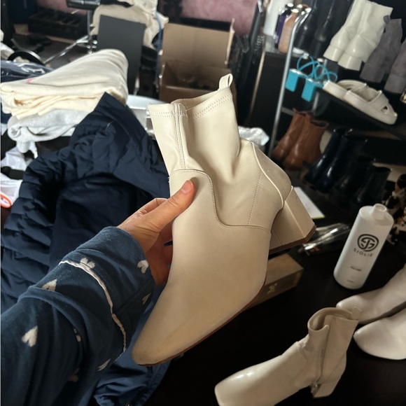 Aldo Beige Ankle Boots & Booties - Picture 2 of 2